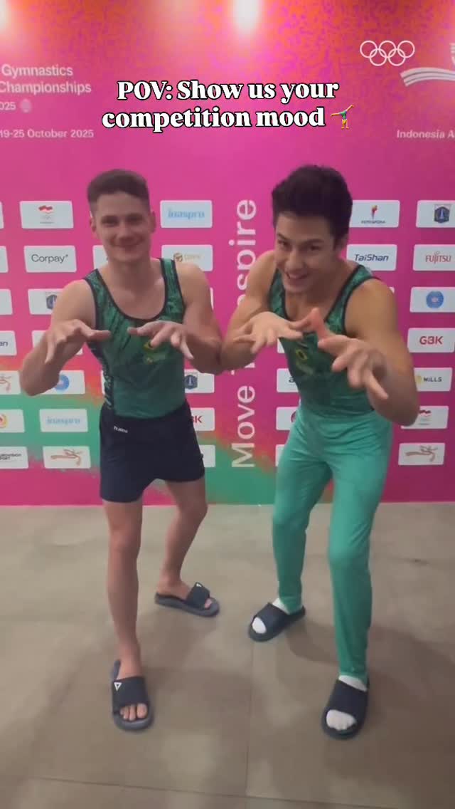 Instagram post by @aleahfinn for Olympics. Caption reads: Clap harder for them. 👏

World’s best gymnasts....