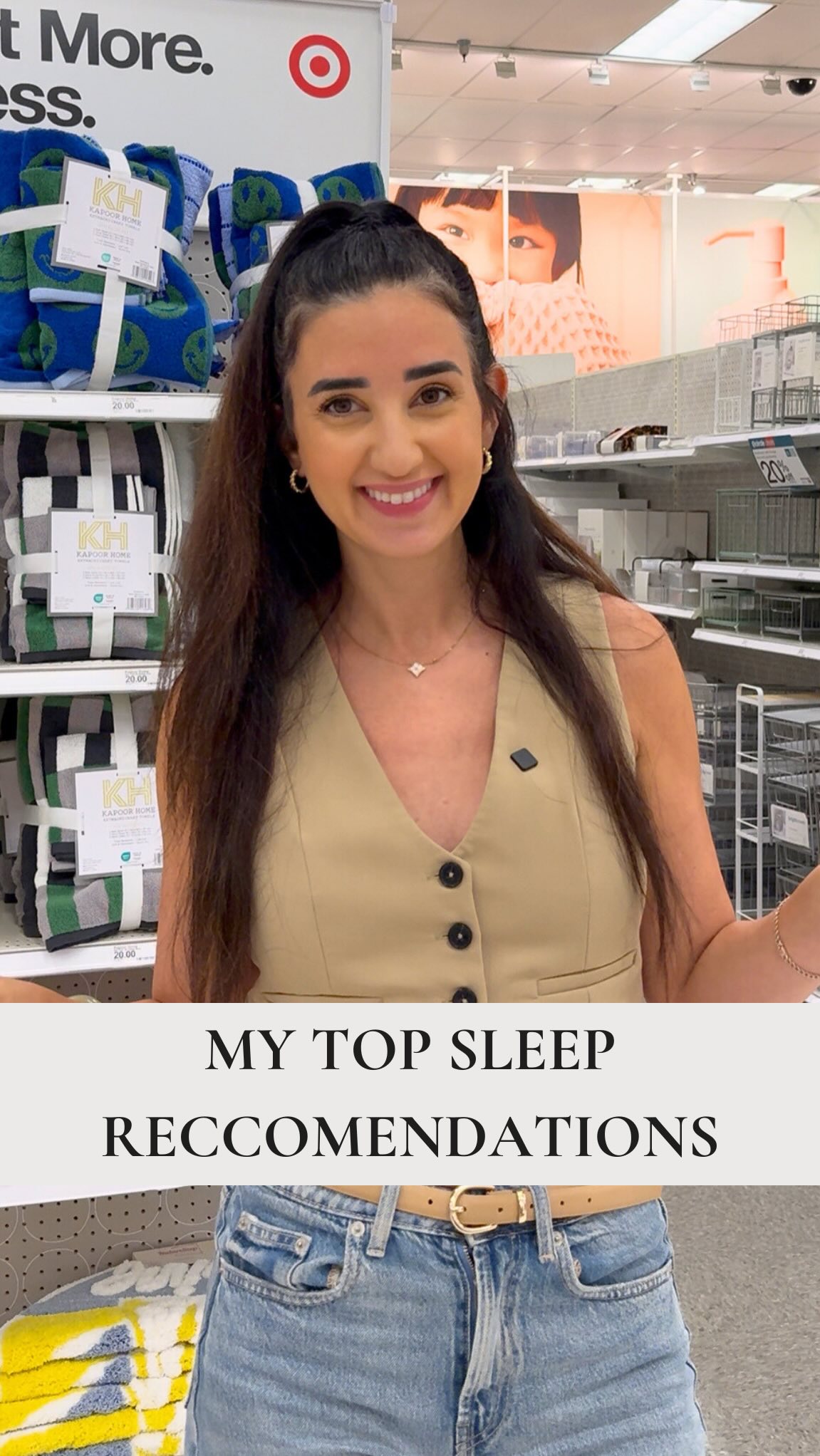 Instagram post by @karinadoninutrition for Coop Sleep Goods. Caption reads: The good news is that @coopsleepgoods is now....