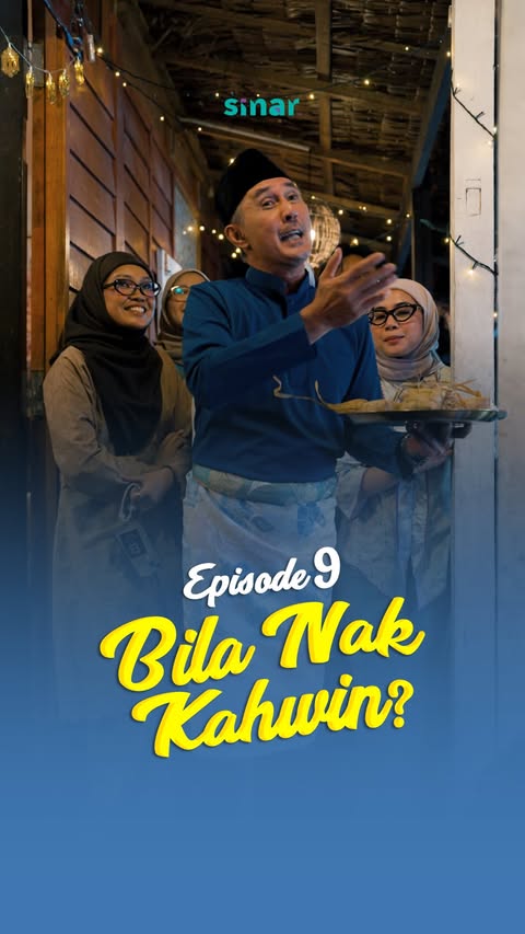 Instagram post by @thisisroyazman for Astro Gempak. Caption reads: Episod 9: Bila Nak Kahwin? Finale Di hujung semua....