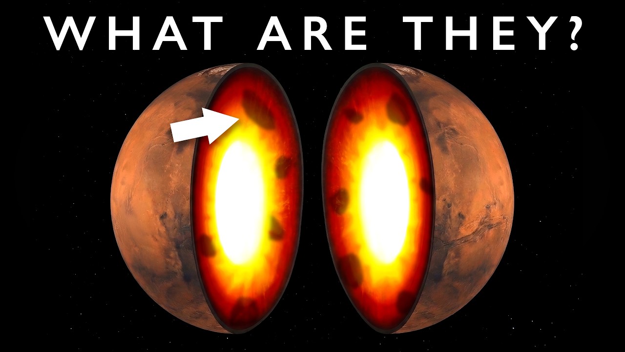YouTube post by @astrumspace for Displate. Caption reads: NASA Didn't Expect to Find This Inside Mars.