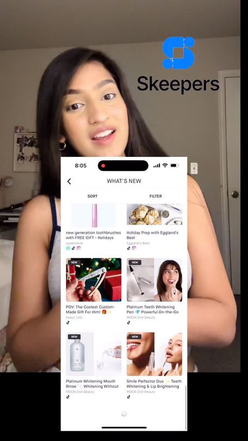 Instagram post by @virgotrendz for Skeepers. Caption reads: Sharing my Skeepers story ✨ #gifted_by_Skeepers....
