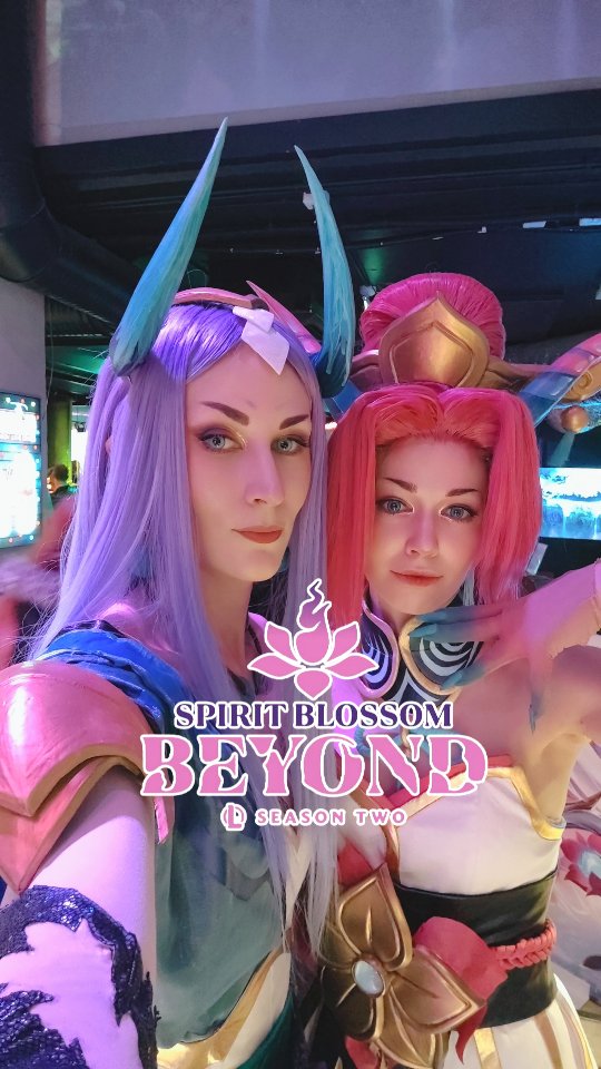 Instagram post by @mierosecosplay for League of Legends. Caption reads: [...] part of paid collaboration with....