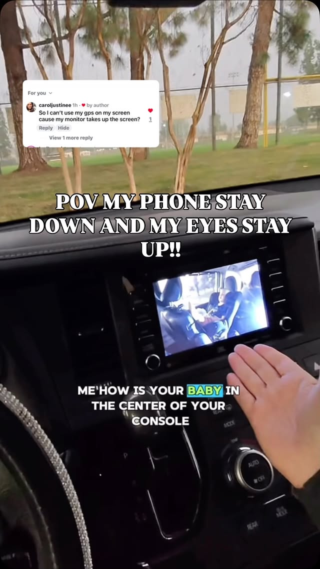 Instagram post by @shinehead2toe for OTTOCAST. Caption reads: [...] not against you ✨🚗 I’m sharing the Ottocast....