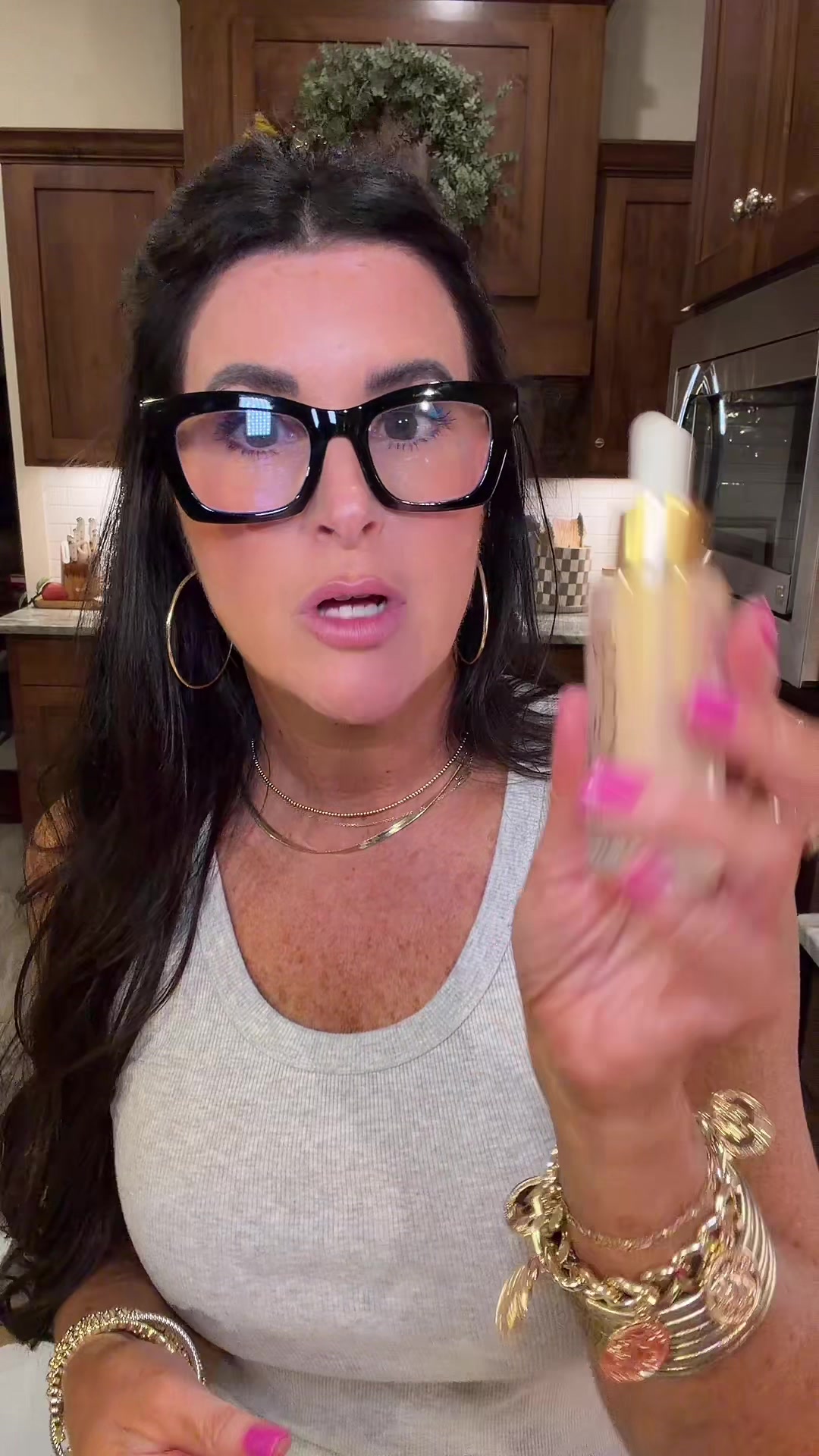 TikTok post by an influencer for Kopari Beauty. Caption reads: [...] coming from a mile away!!! @Kopari Beauty.