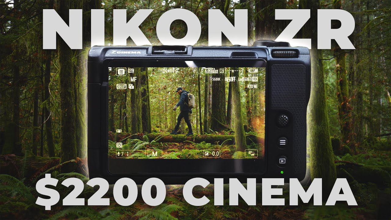 YouTube post by @dunnadidit for Moment. Caption reads: The Truth About RED RAW In This $2200 Nikon ZR.