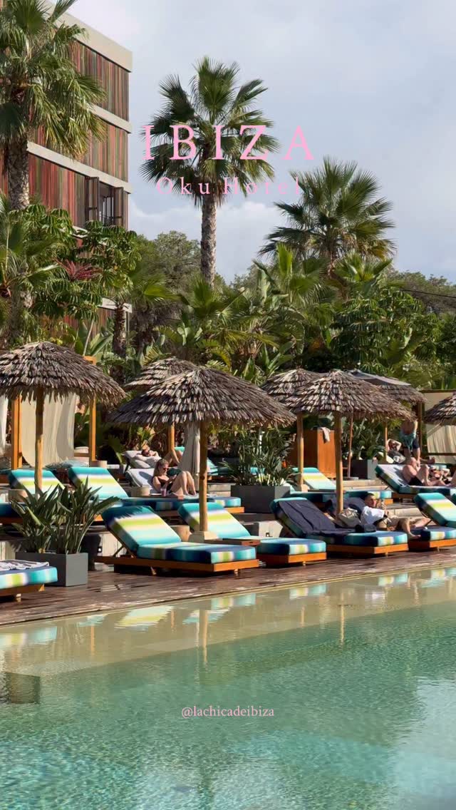 Instagram post by @lachicadeibiza for Missoni. Caption reads: Spend a day of pure relaxation in this beautiful....