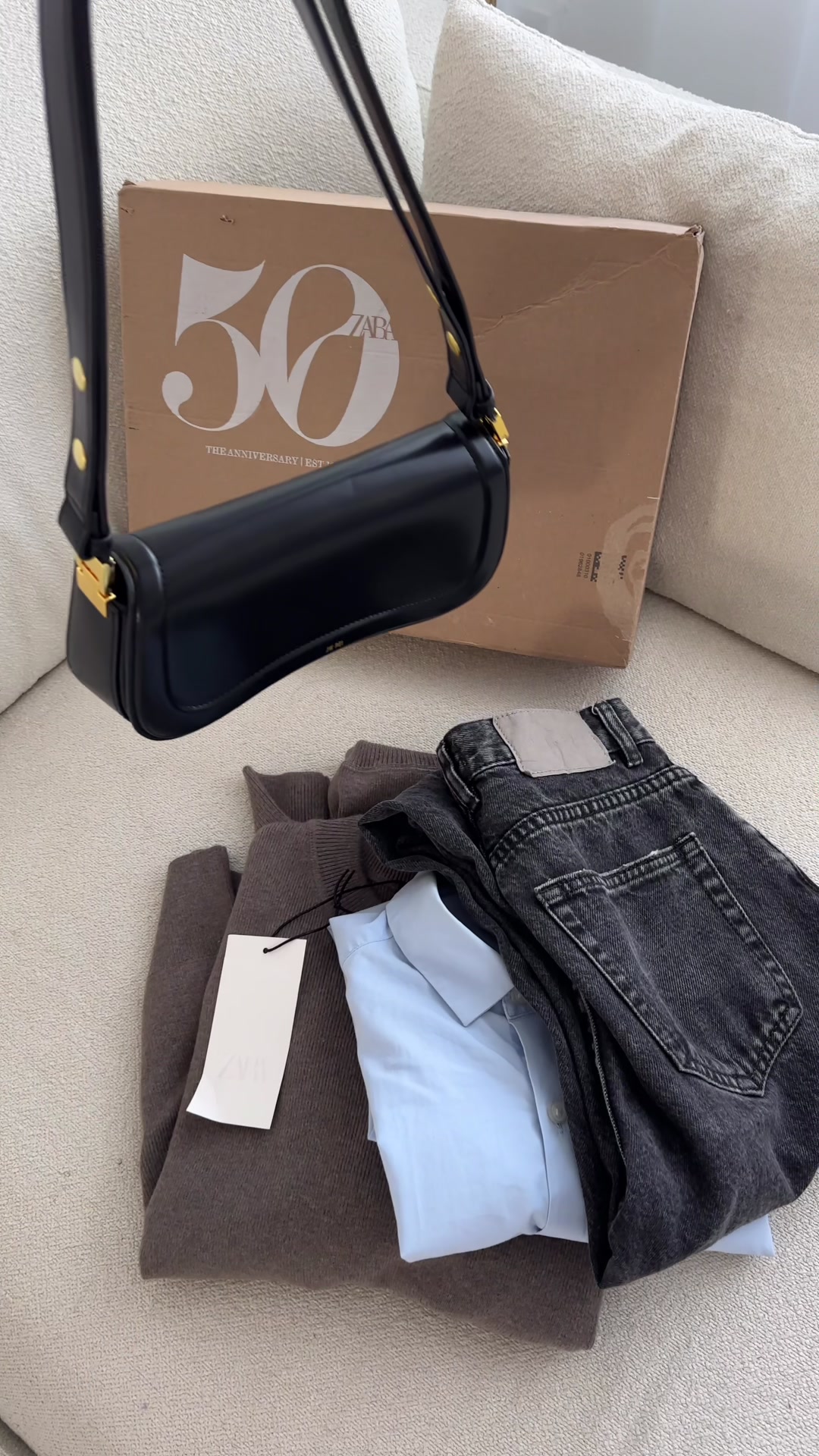 TikTok post by @stylebyjjulia for Simmi London. Caption reads: [...] autumn outfit styling my new boots....