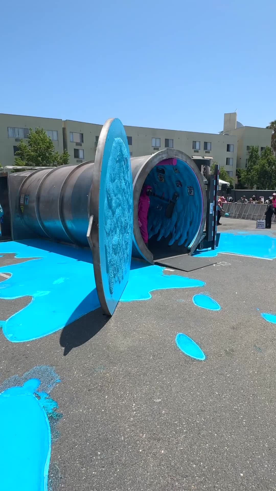 TikTok post by @steven_he for MrBeast Lab. Caption reads: [...] EXCITING thing at Comic-Con this year....