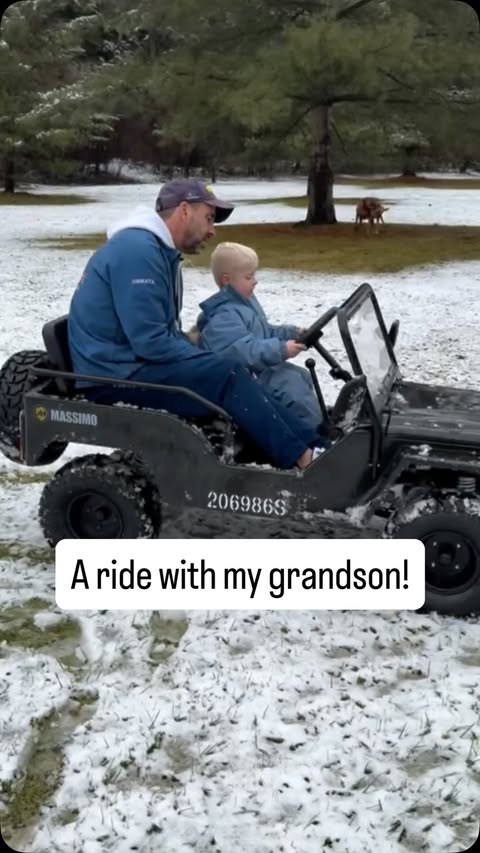 Instagram post by @legacyofagrandpa for Tractor Supply. Caption reads: There’s going to come a time when I’m too old or....