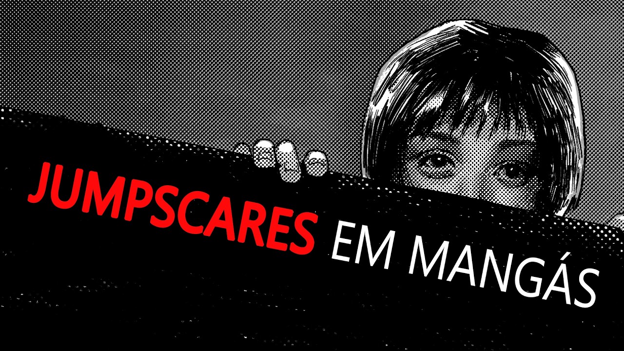 YouTube post by @DesenhoMestre for The Verge. Caption reads: Can you include a jumpscare in a manga? I tried....