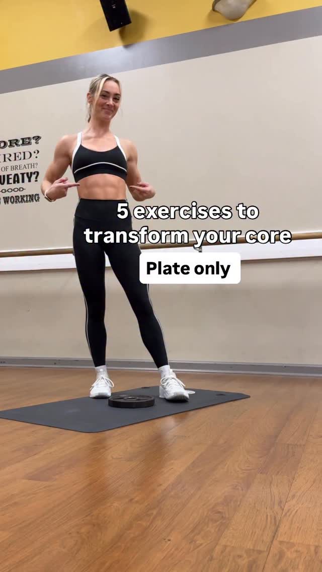 Instagram post by @victorias__fitness for Paragon Fitwear. Caption reads: You’re going to want to save this ab workout!....