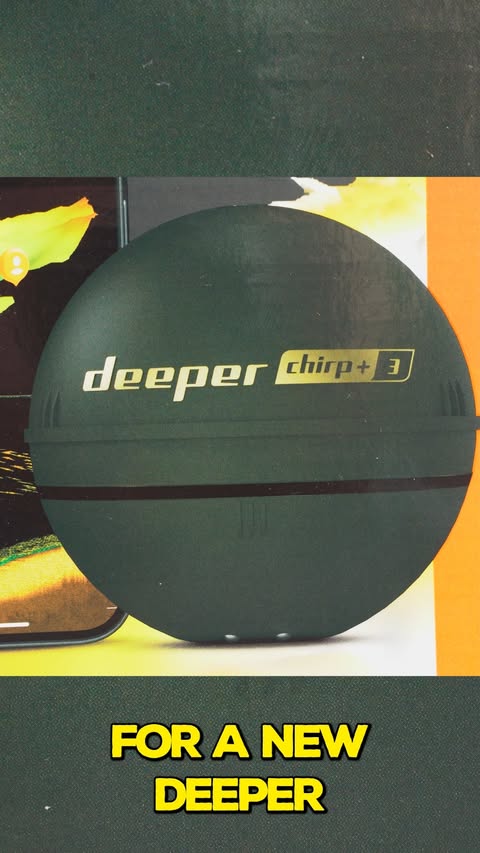 Instagram post by @underfishing.life for Deepersonar. Caption reads: Have you seen the latest @buydeeper Chirp+ 3 deal....