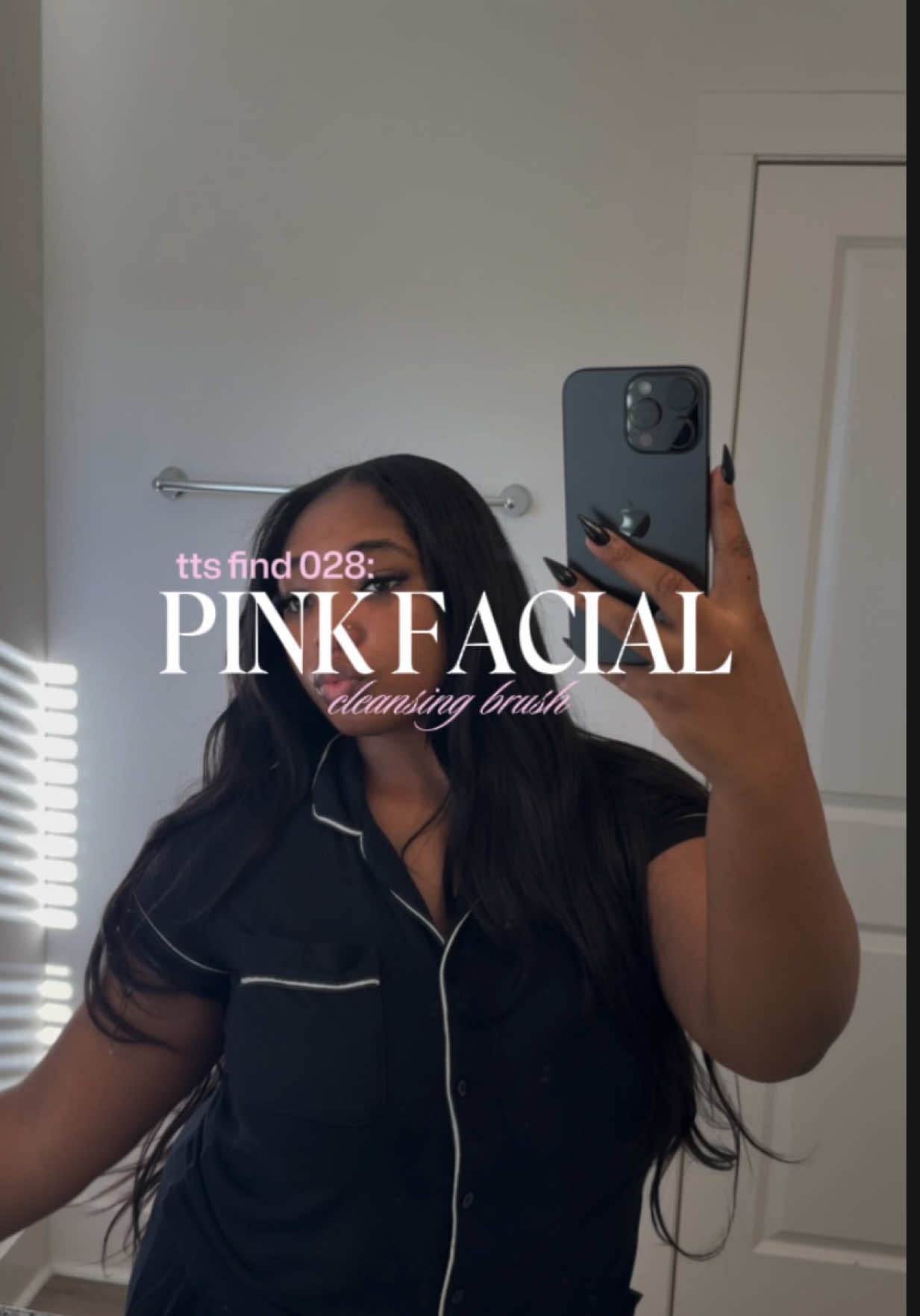 TikTok post by @latieyahh for Pritech US. Caption reads: i love how this brush got all dirt, dead skin, &....