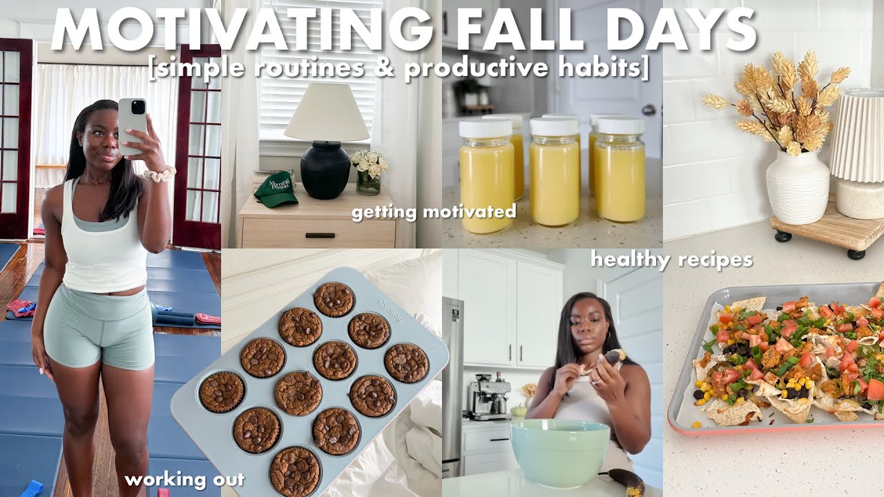 YouTube post by @janet.ndomahina for ClassPass. Caption reads: LET'S GET MOTIVATED | simple routines, productive....