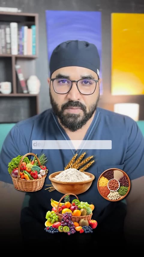 Instagram post by @dr_fitnessforall for Country Delight. Caption reads: What impacts our health the most ? 
Not trends....