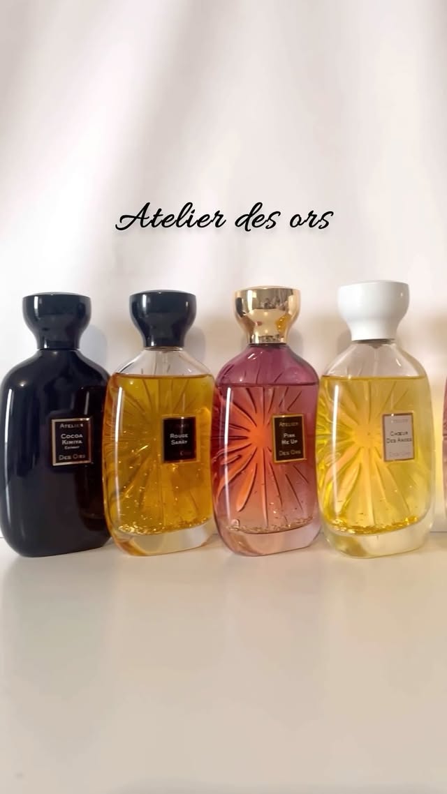Instagram post by @vania_pperfumes for Atelier Des Ors. Caption reads: [...] EXTRAIT
Perfumer: MARIE....