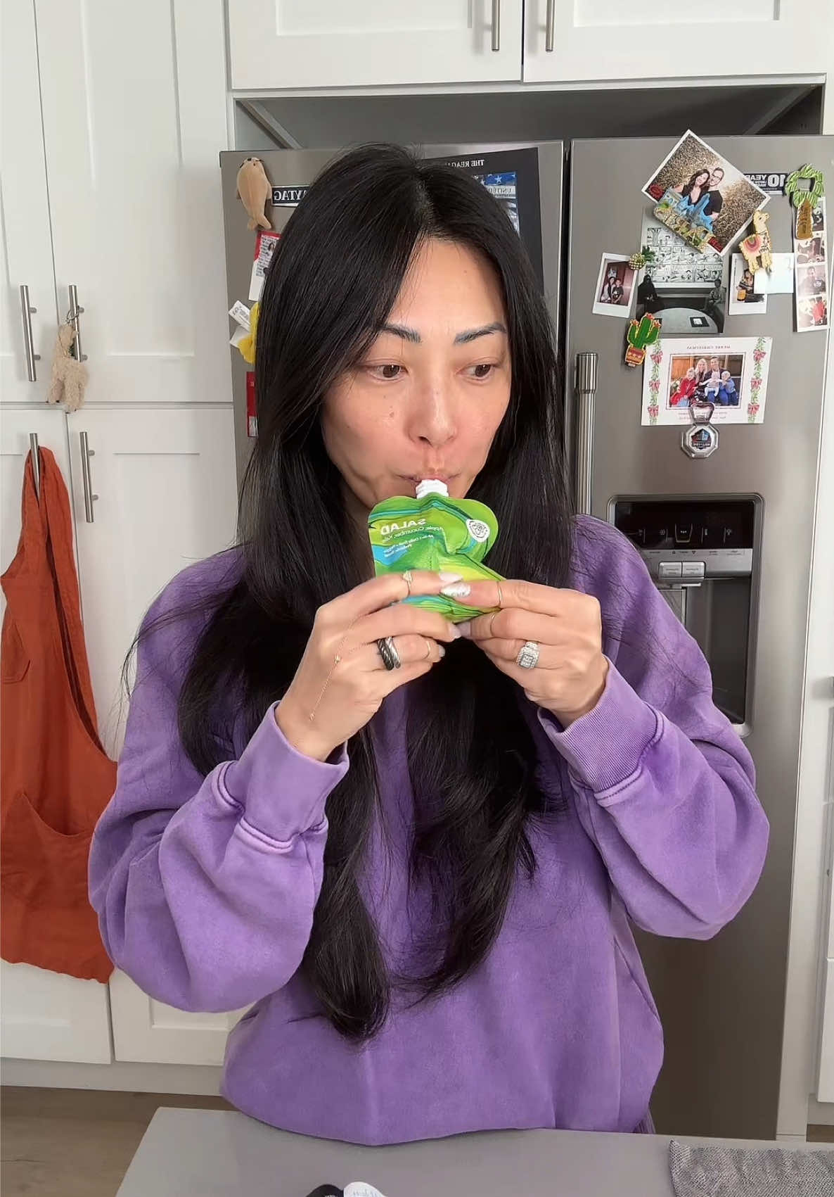 TikTok post by @violetcraves for LiquidPlus. Caption reads: Morning routine @liquidplus.