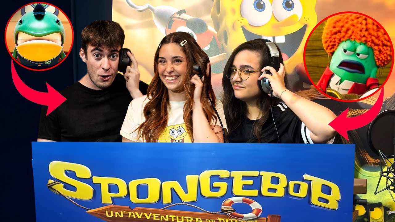 YouTube post by @robyvlogg for Paramount Pictures. Caption reads: Roby, Lollolacustre and Iris di Domenico voice in....