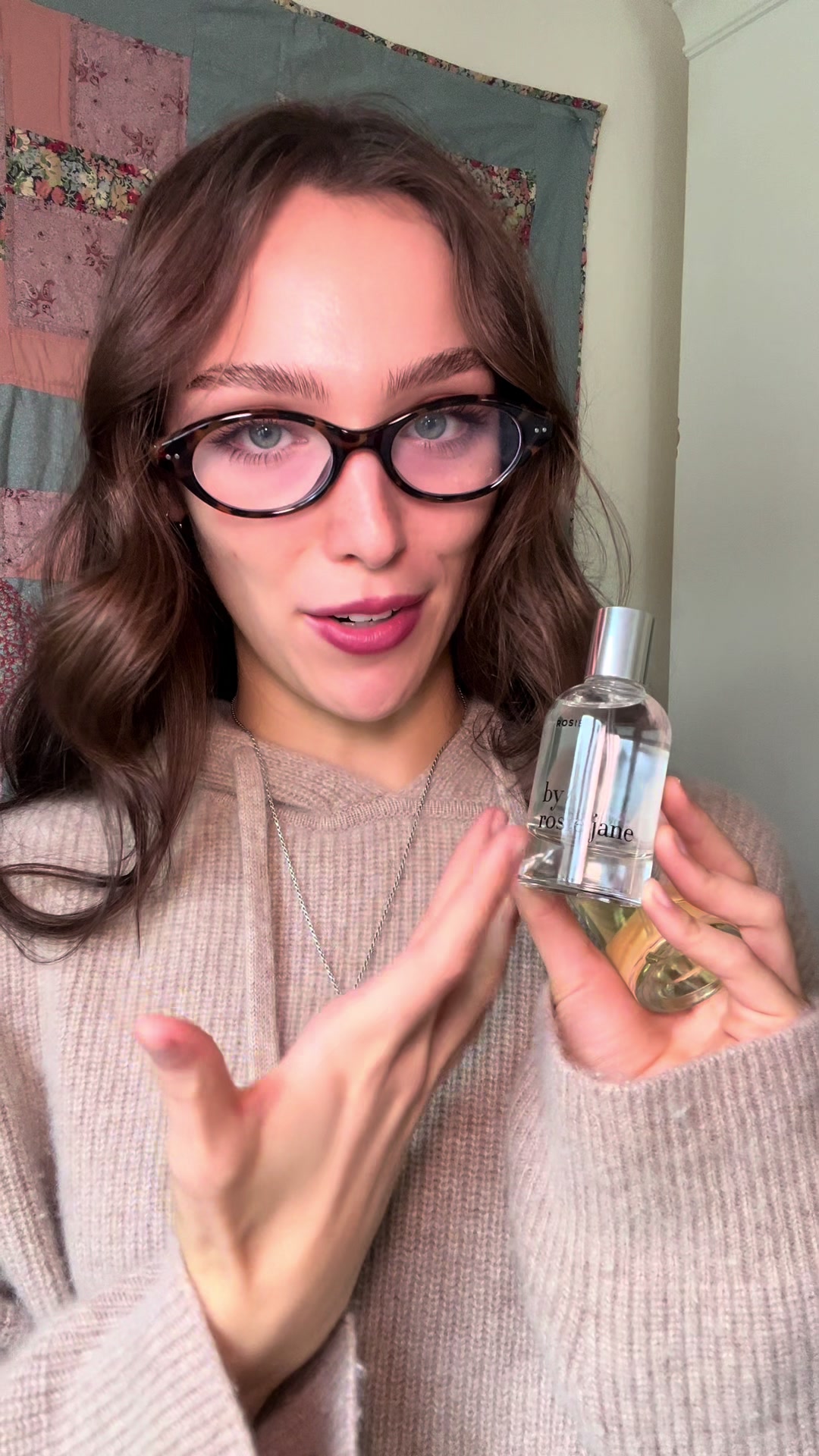 TikTok post by @mirandawillcry for By Rosie Jane. Caption reads: One of my favorite scents to gift— even though my....