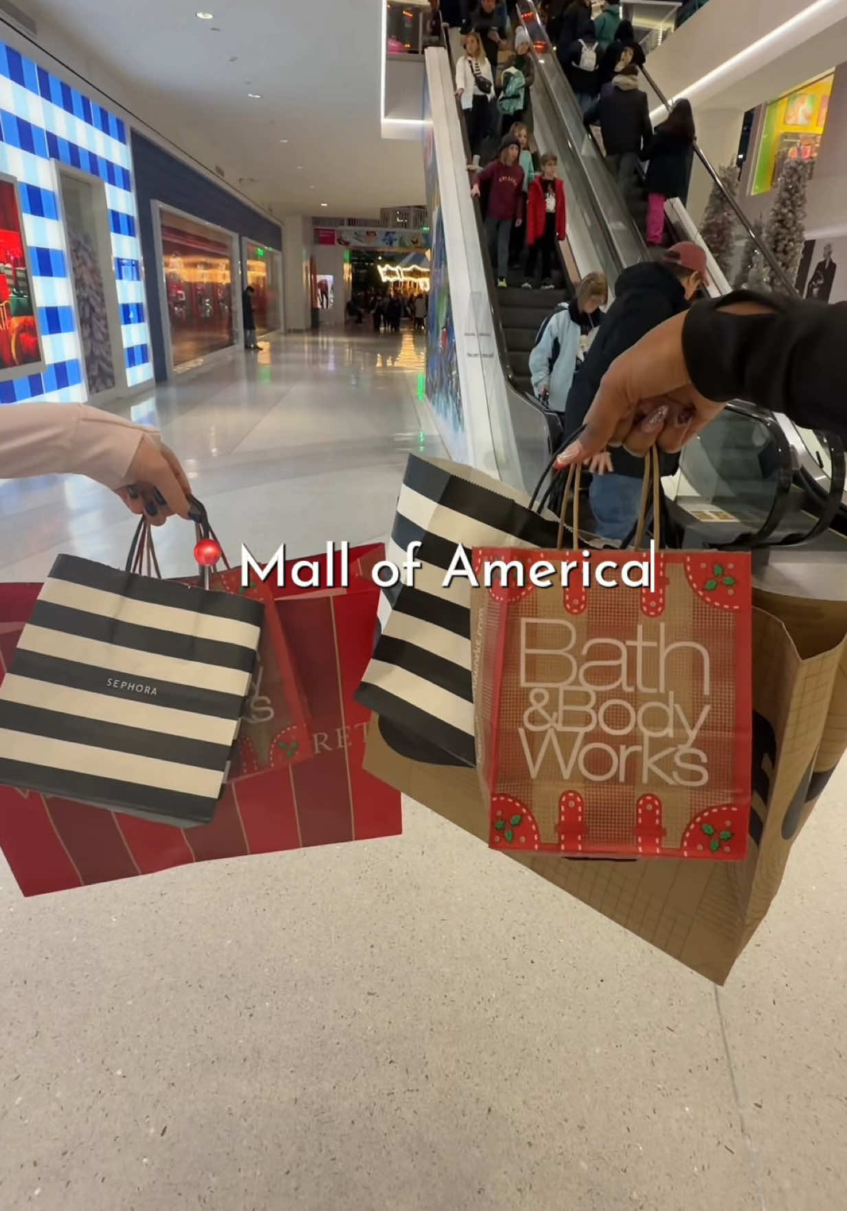 TikTok post by @nextstopwitheden for ONE SIZE BEAUTY. Caption reads: @Mall of America is my dream date! Please do....