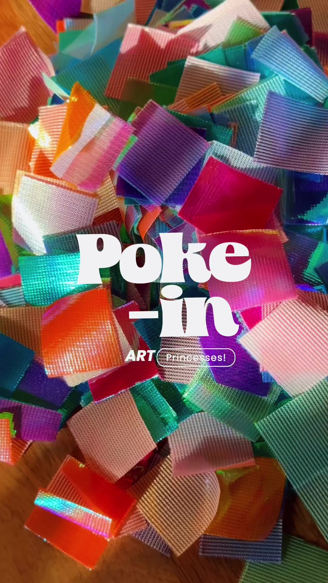 TikTok post by @homeschooling.in.scrubs for Skillmatics. Caption reads: [...] This Poke-In Princess Art Activity by....