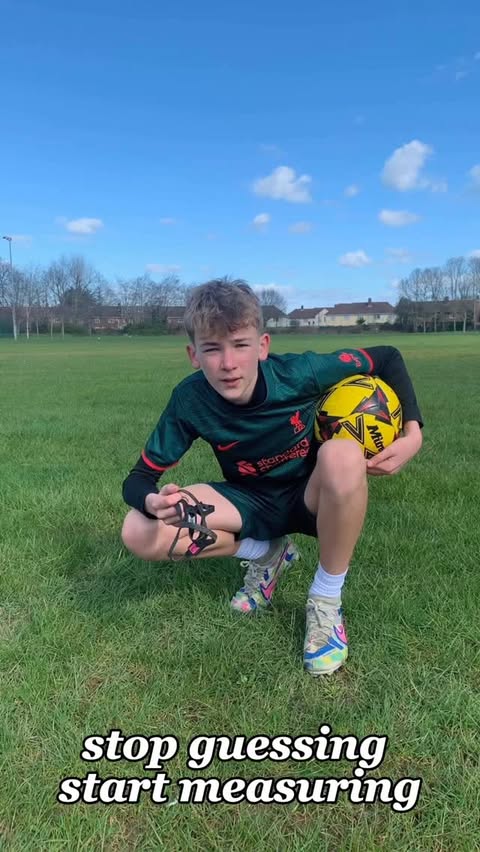Instagram post by @aidenfootballfleming for Playermaker. Caption reads: [...] 📈 Save 15% with code: Aiden @playermaker....