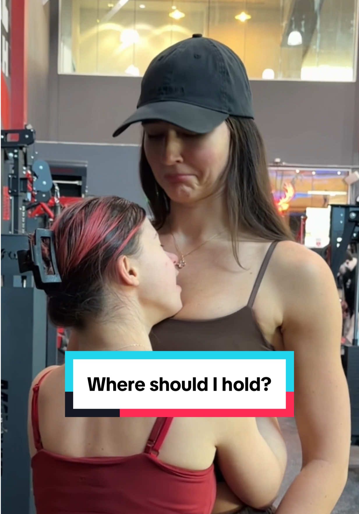 TikTok post by @vallitfit for YoungLA. Caption reads: Wearing @YOUNGLA studio edit collection ❤️‍🔥 use....