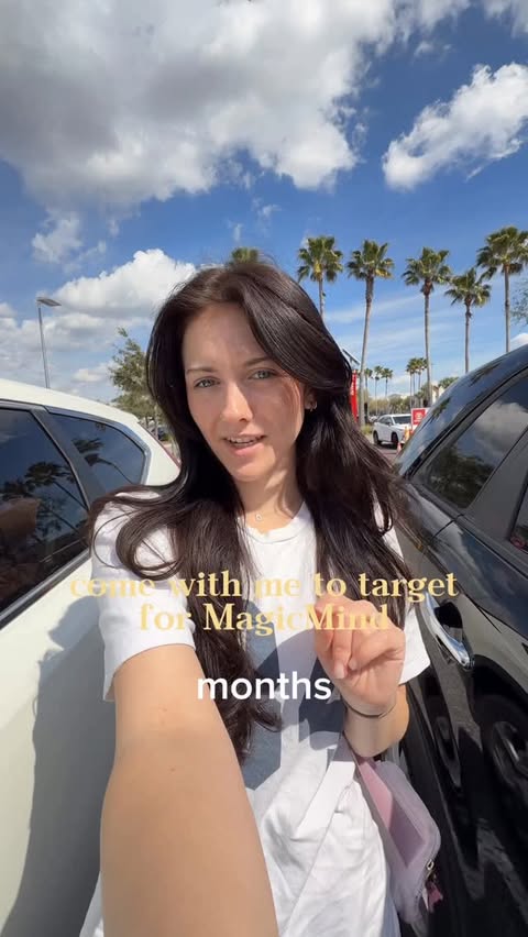 Instagram post by @jaydinaloraknox for Magic Mind. Caption reads: let’s go to target to get MagicMind make sure to....