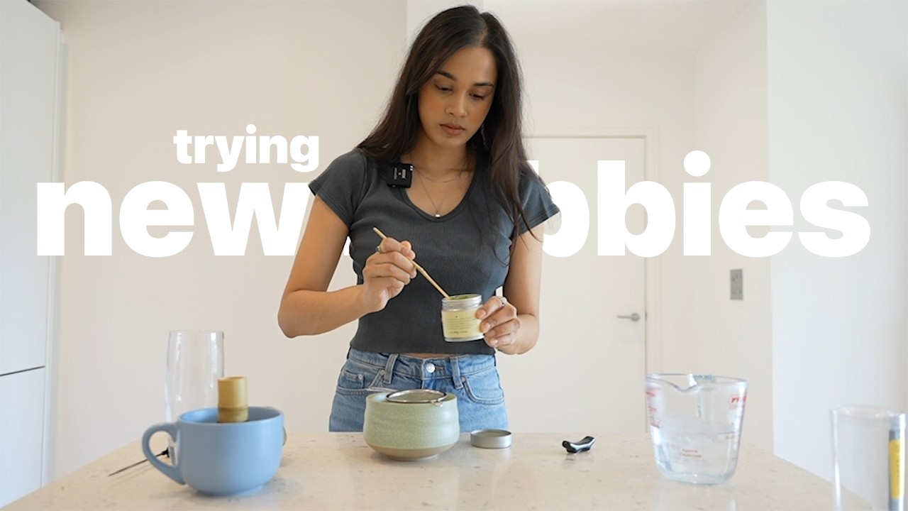 YouTube post by @ClickForTaz for Lingoda. Caption reads: trying new hobbies and saying goodbye to....