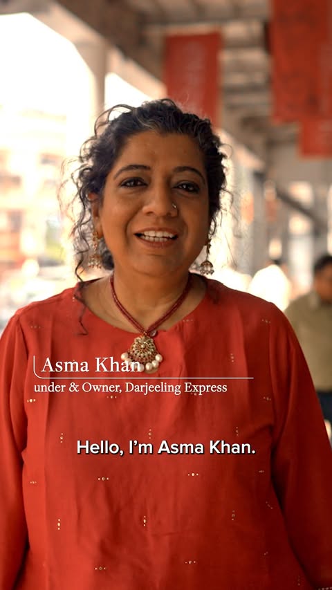 Instagram post by @asmakhanlondon for Condé Nast Traveller. Caption reads: For our latest episode of #WhereTheChefsEat, we....