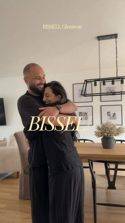 Instagram post by @marinaslam for BISSELL. Caption reads: [...] yours? Drop your own generational BISSELL or....