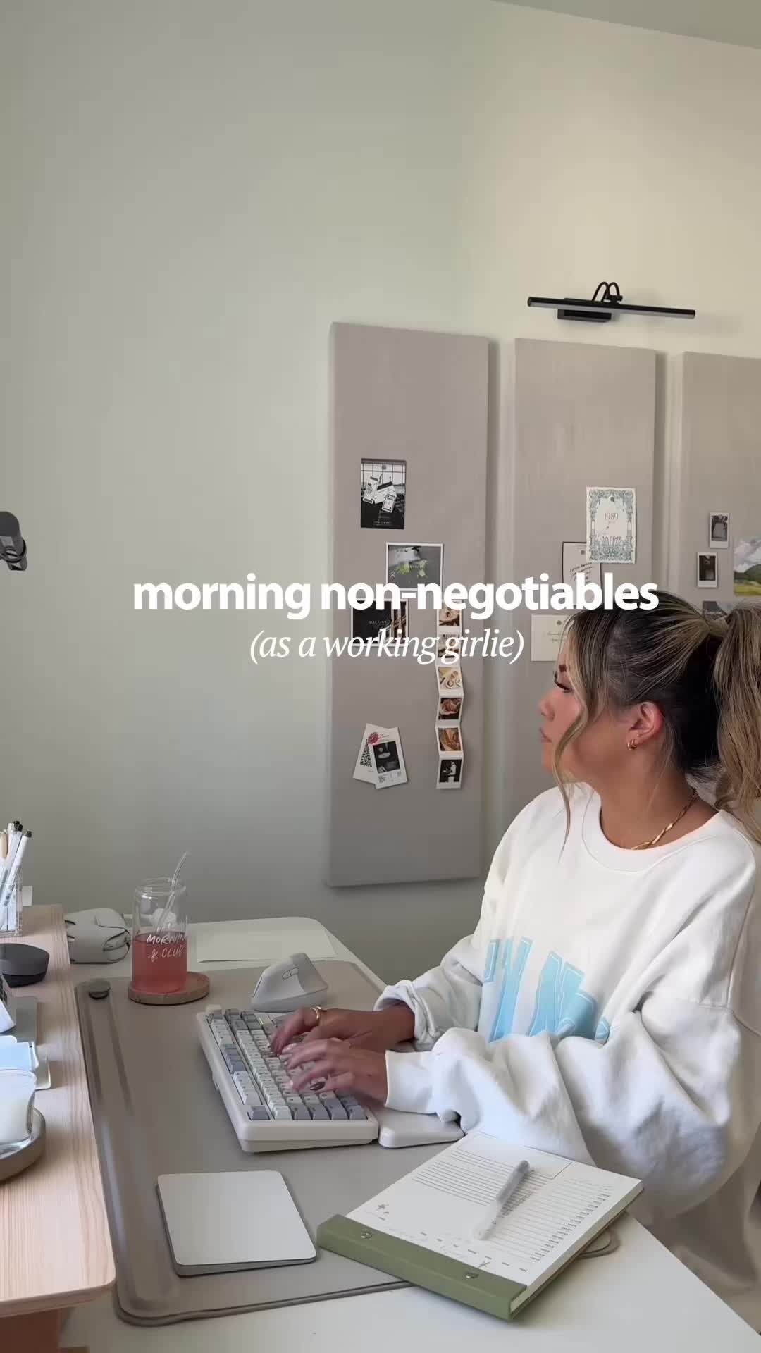 TikTok post by @michellegraviet for MCoBeauty. Caption reads: [...] ready ✨ Everything I used here is from....