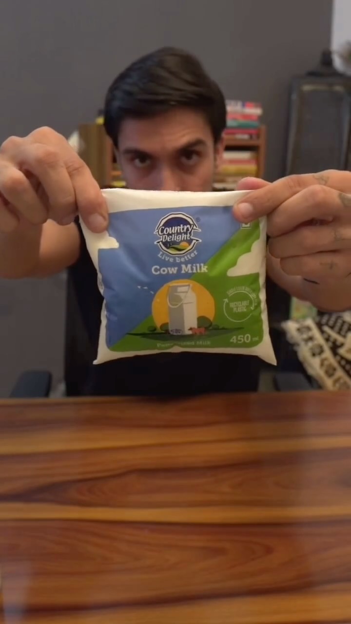 Instagram post by @malhotrakush for Country Delight. Caption reads: Doodh me milawat? Ab nahi! 🚫🥛

3 simple tricks....