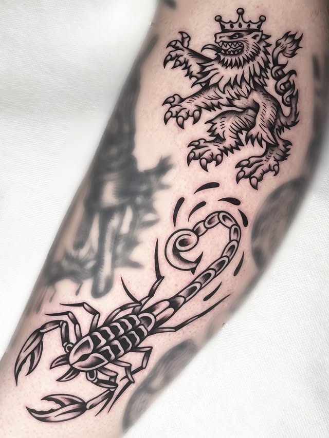 Instagram post by @saschi_mccormack for Hustle Butter. Caption reads: [...] @cheyenne_tattooequipment....