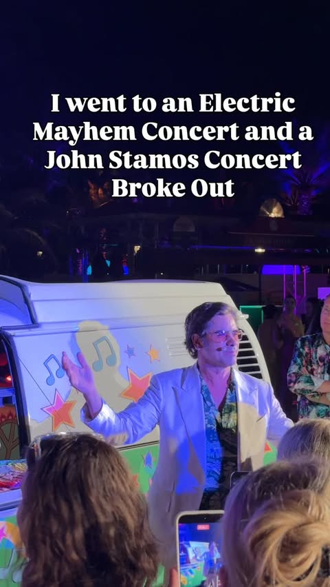 Instagram post by @dadslovedisney for Undercover Tourist. Caption reads: How did they get your bongos @johnstamos ?? Soo....