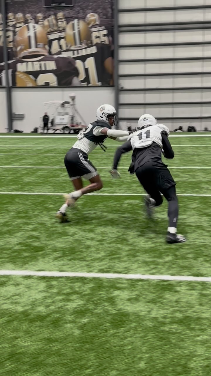 Instagram post by @takesava1 for Allstate. Caption reads: Team Robinson practice day two from @saints....