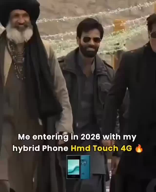 Instagram post by @whats.virral for HMD. Caption reads: [...] 1st hybrid phone that lets you do it. HMD....