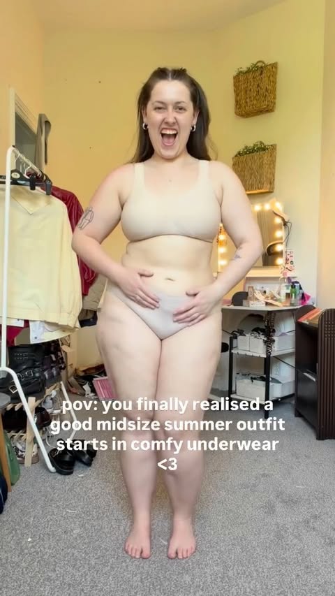 Instagram post by @kirahollie_ for Truekind. Caption reads: [...] my bras! These pieces are from @truekind and....
