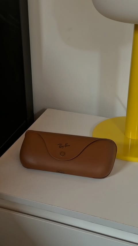 Instagram post by @patrizio_morellato for Ray-Ban. Caption reads: a day with me and my friends, and one of them is....