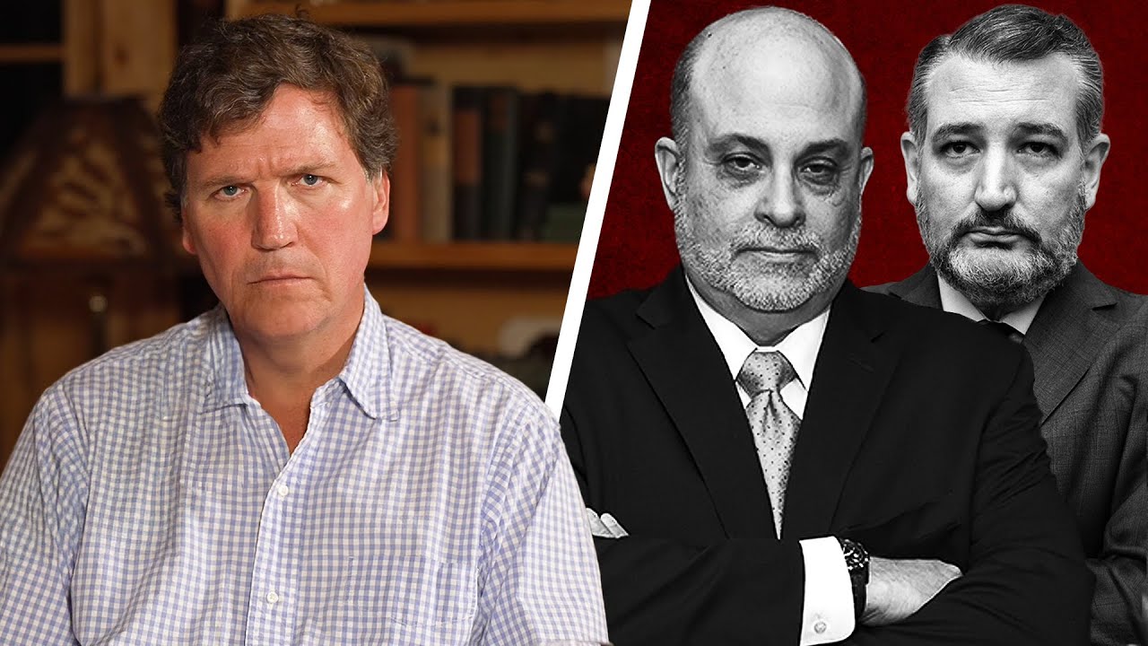 YouTube post by @TCNetwork for Rocket Money. Caption reads: Tucker Just Ruined Mark Levin’s Reputation With....