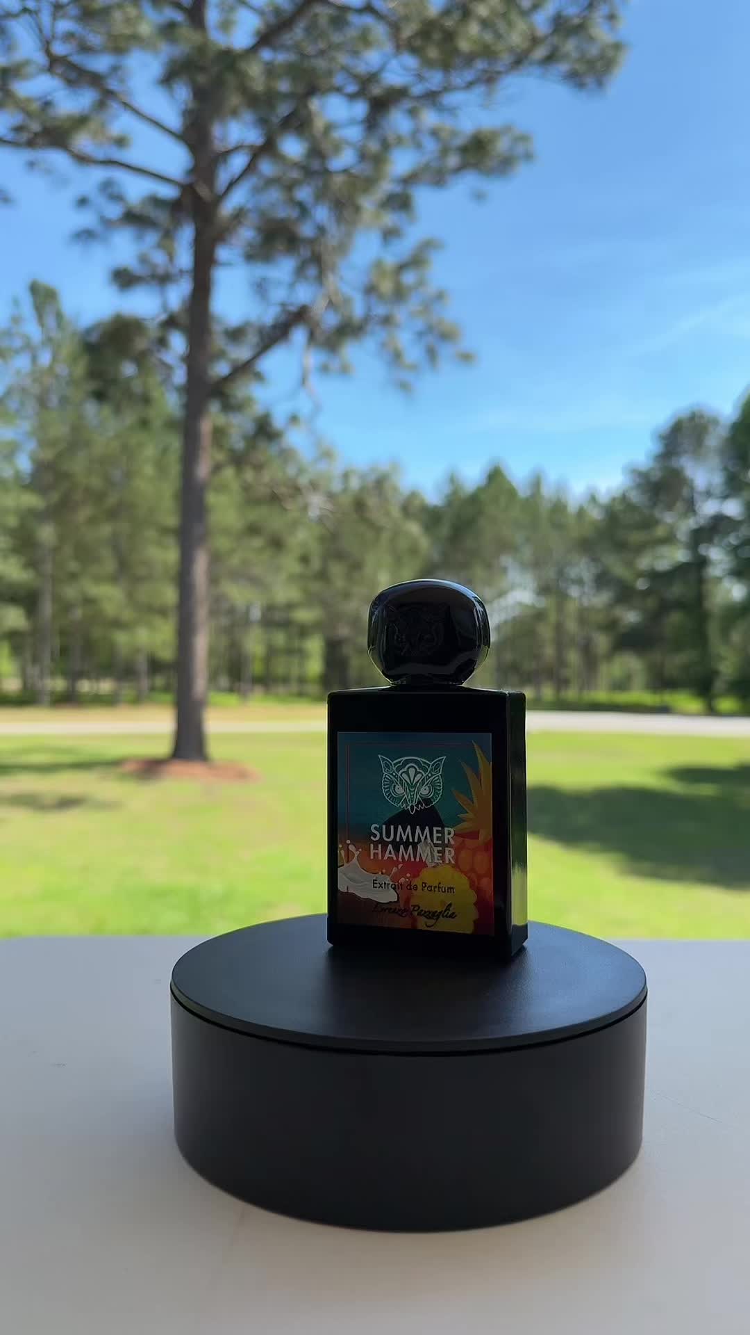 TikTok post by @spencerkhawk for Beauty House. Caption reads: [...] #FragranceOfTheDay #dupealert @BeautyHouse....