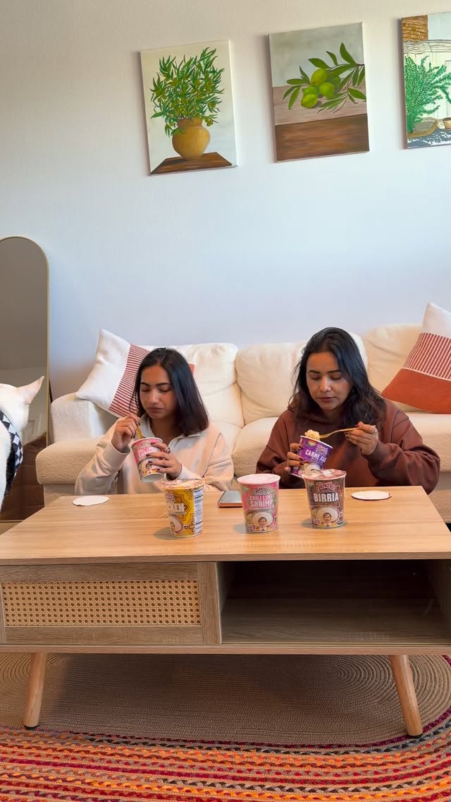 Instagram post by @ohsosona for Tapatio Ramen. Caption reads: who can handle the heat and slurp a cup of ramen....