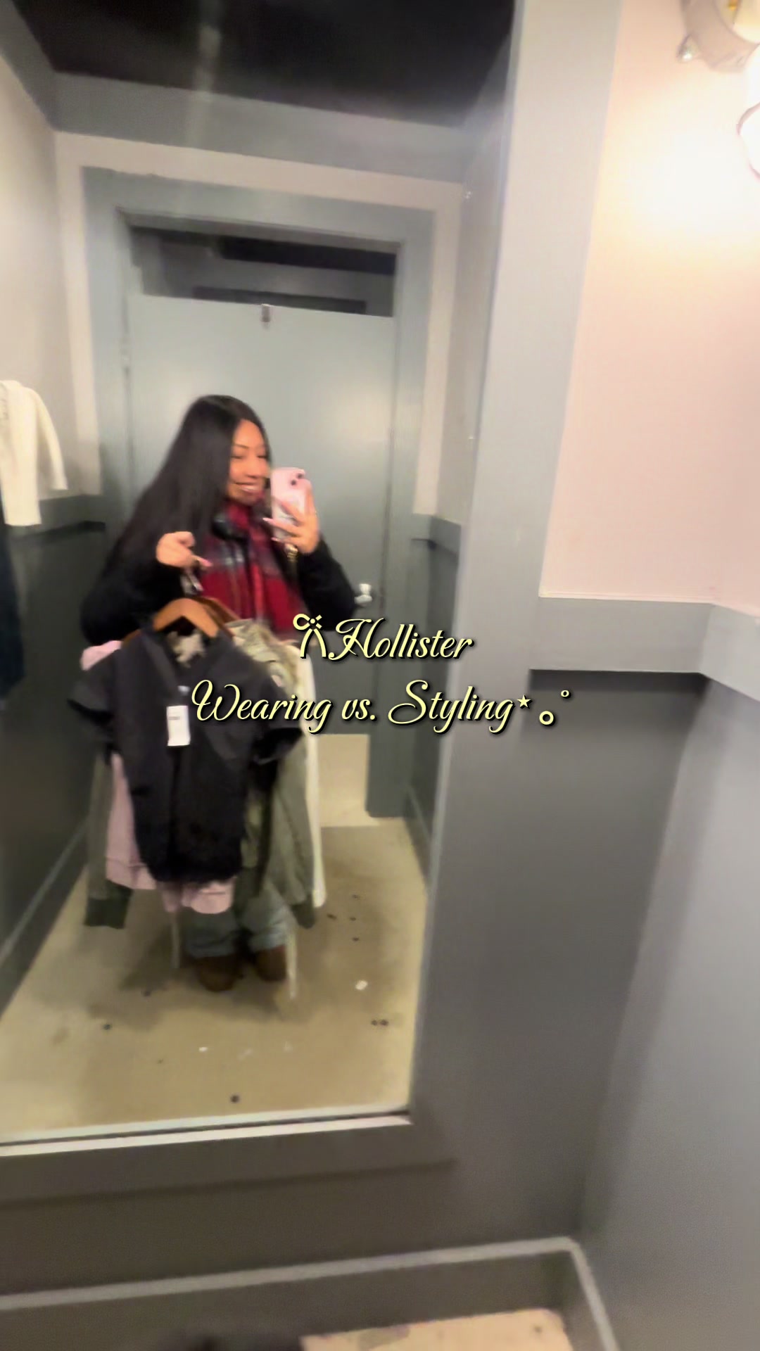 TikTok post by @jellykkelly for hollister. Caption reads: Use my Hollister StoreFront to shop<3 link in bio....