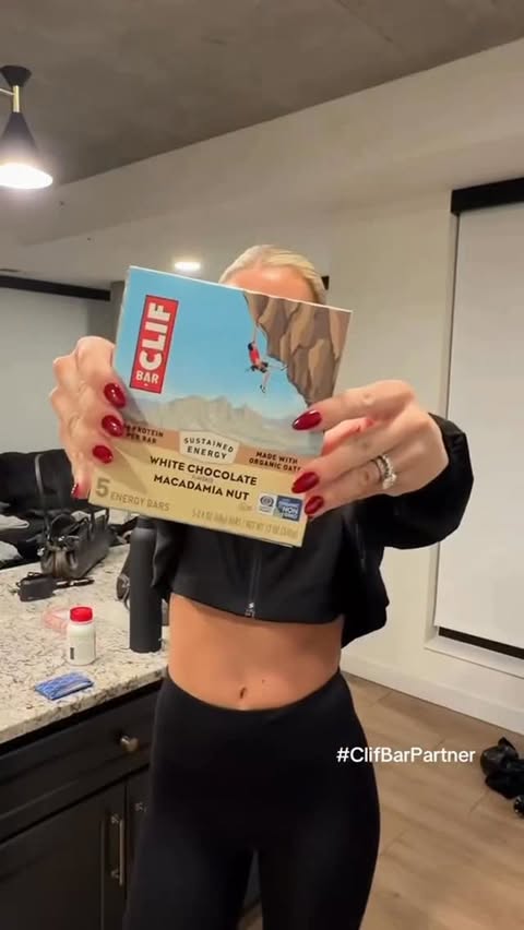Instagram post by @magslax10 for CLIF BAR. Caption reads: #clifbarpartner my favorite workout fuel with my....