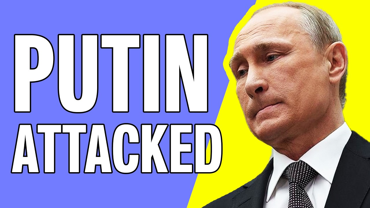 YouTube post by @TheRussianDude for Ekster. Caption reads: Kremlin STAGED ATTACK ON PUTIN. Russia's 'Revenge....