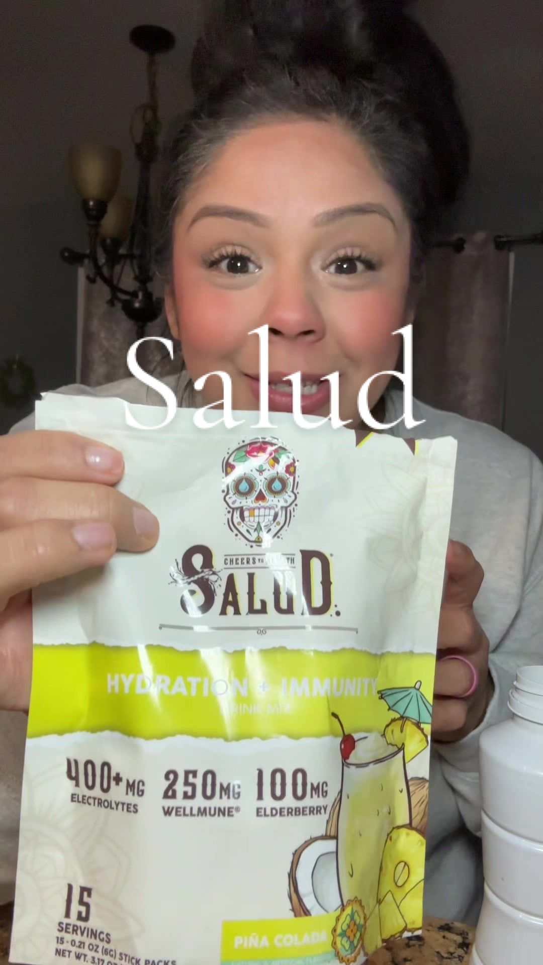 TikTok post by @dgarcia4522 for Taste Salud. Caption reads: [...] life 🫶 try this with your protein! @Taste....