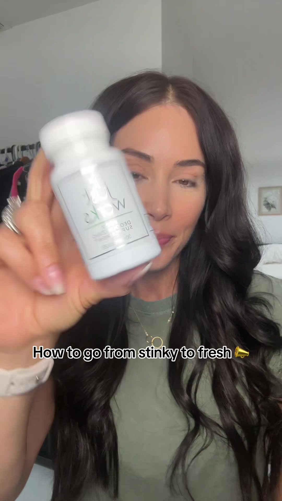 TikTok post by @sarah.ramos209 for It Just Works!. Caption reads: No more feeling like a Cochina! I got you girl!....