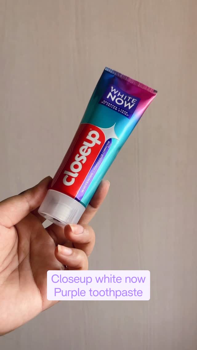Instagram post by @ftbaddictions for Closeup. Caption reads: This isn’t just a toothpaste — it’s a beauty....