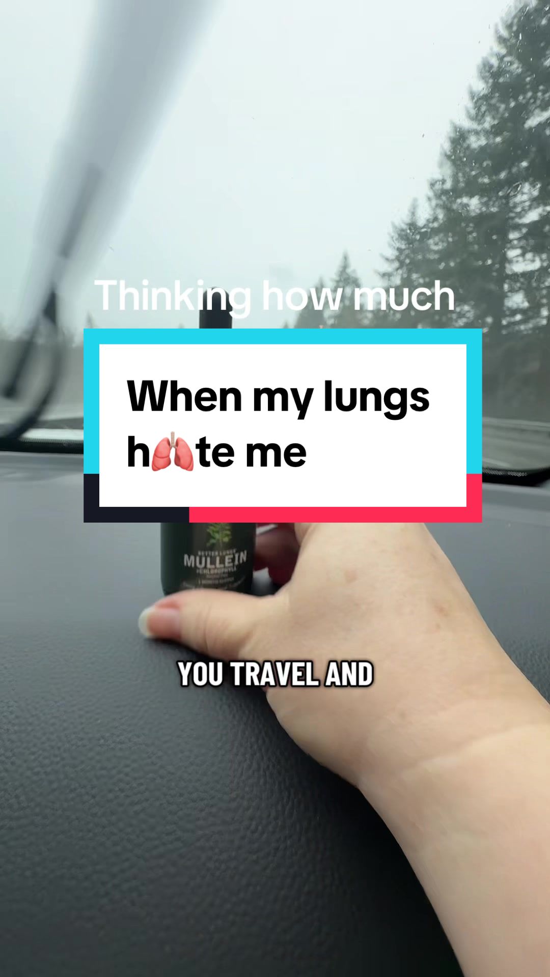 TikTok post by @ilaseleneofficial for BetterBrand. Caption reads: [...] # #healthyhabits #lunghealth @Betterbrand.