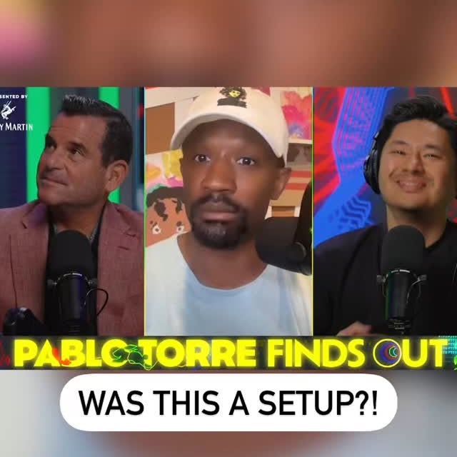 Instagram post by @davidpsamson for Dan Le Batard Show with Stugotz. Caption reads: Was @domoniquefoxworth setup?! 🌾👀🌾 Watch the....